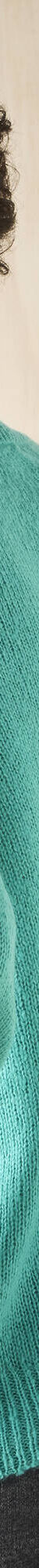 Trui met details in pointelletricot (muntgroen) Trui met details in pointelletricot (muntgroen)